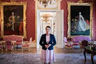 Novák Katalin: Van egy kapu a Sándor-palota és a Karmelita között