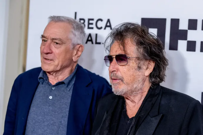 New York-i filmfesztiválon ünnepelte Al Pacino és Robert De Niro A Keresztapa 50. évfordulóját