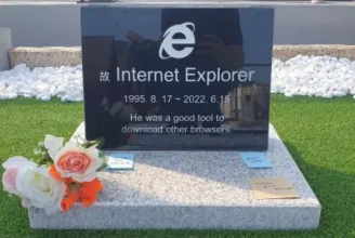 Dél-Koreában a szó szoros értelmében eltemették az Internet Explorert
