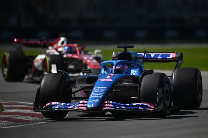 F1: Alonsót utólag büntették Kanadában, visszasorolták a 9. helyre