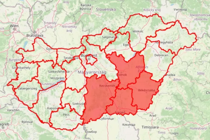 Tűzgyújtási tilalmat rendeltek el négy megyében