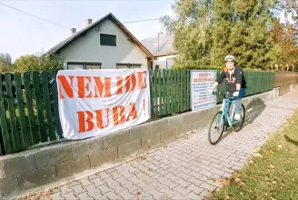 A Budapest – Balaton kerékpárút sorsáról dönt népszavazás vasárnap Biatorbágyon