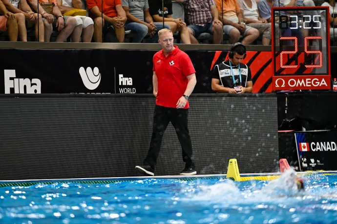 Vizes vb: elhalasztották a kanadai–olasz férfi vízilabdameccset