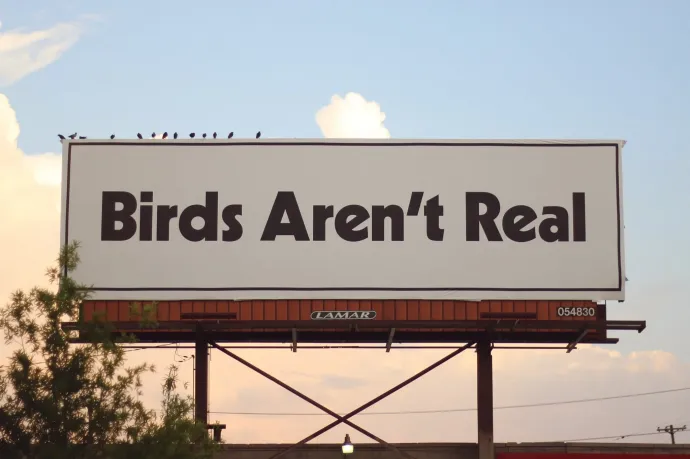 Viccből elterjesztette, hogy a madarak nem léteznek, és hittek neki