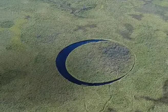 Argentínában van egy kör alakú sziget, ami nemcsak lebeg, de még forog is