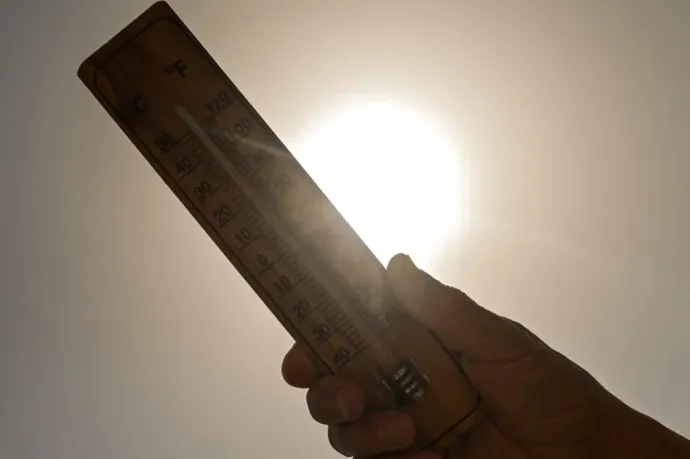 39,2 fok árnyékban: megdőlt a napi hőségrekord