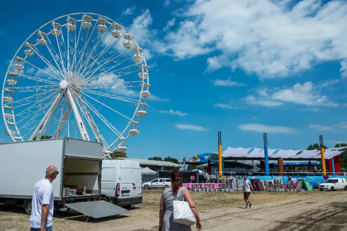Kizuhant egy ember az óriáskerékből a Balaton Soundon
