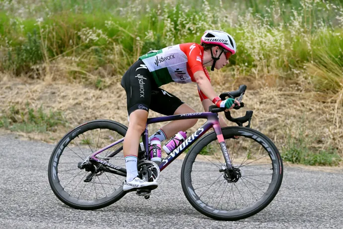 Vas Blanka hatalmasat bukott a női Giró negyedik szakaszán