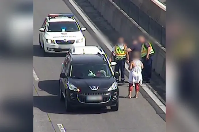 Újabb büntetőfékezésről posztolt videót a Magyar Közút