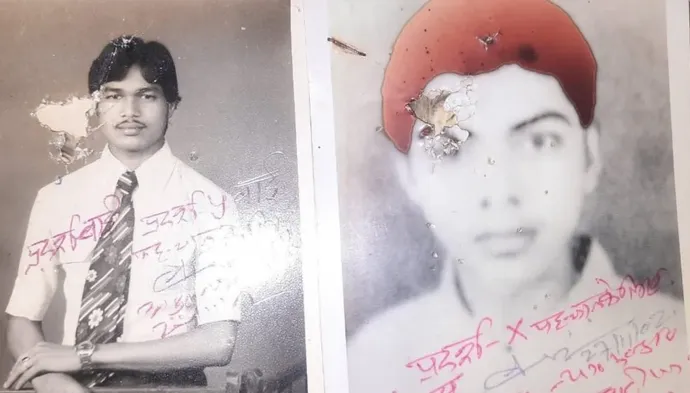 Dayanand Gosain fiatalkori és az eltűnt fiú, Kanhaiya Singh képe