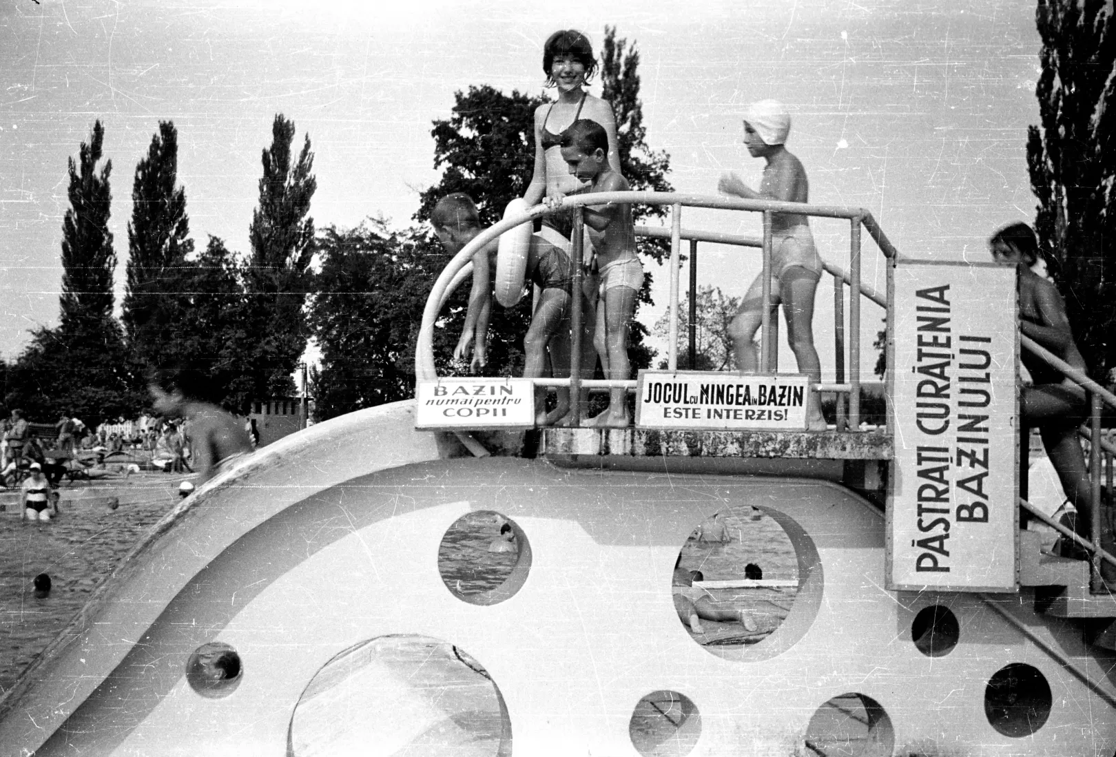Félixfürdői hangulatkép 1964-ből – Fotó: Szőcs Tamás / Azopan Fotóarchívum