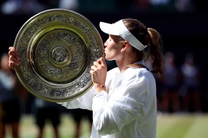 A kazah Ribakina nyerte a wimbledoni teniszbajnokság női egyesét