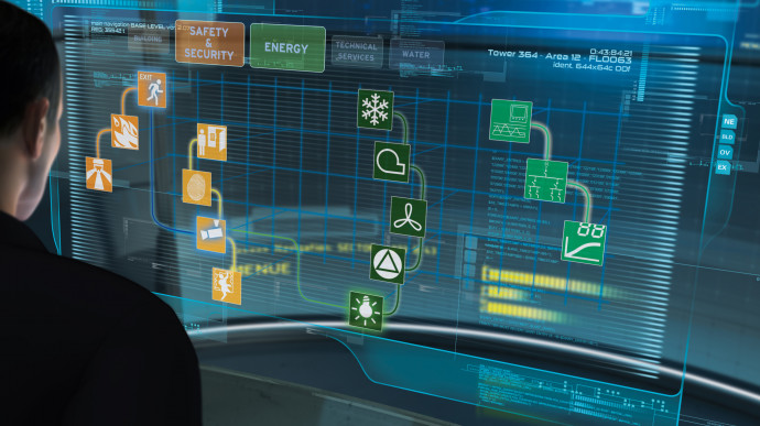 Smart Buildings, für die Siemens Gebäudeautomatisierungs- und Sicherheitstechnik anbietet, sind eine zusätzliche Möglichkeit des dezentralen Energiemanagements. Der Datenaustausch via intelligente Zähler ermöglicht es Energieversorgern, Einrichtungen der angeschlossenen Gebäude als dezentrale Energiepuffer nutzen zu können, zum Beispiel mit Hilfe thermischer Speicher oder thermoaktiven Baumaterialien. Damit übernehmen Smart Buildings die Funktion von Energiespeichern für Strom aus regenerativen Energiequellen, womit sich Lastspitzen reduzieren und Primärenergie sparen lassen.Siemens supplies building automation and security technology for smart buildings, offering an additional opportunity for decentralized energy management. The use of smart meters to exchange data allows energy providers to use the equipment, such as cooling units, located in the buildings that are connected to their systems as decentralized energy buffers. This means smart buildings can serve as energy storage units for electrical power generated from renewable energy sources, reducing peak loads and conserving primary energy.