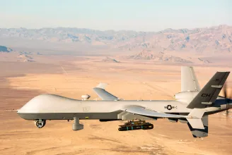 Lezuhant egy gyakorlatozó amerikai drón az erdélyi Aranyosgyéres közelében