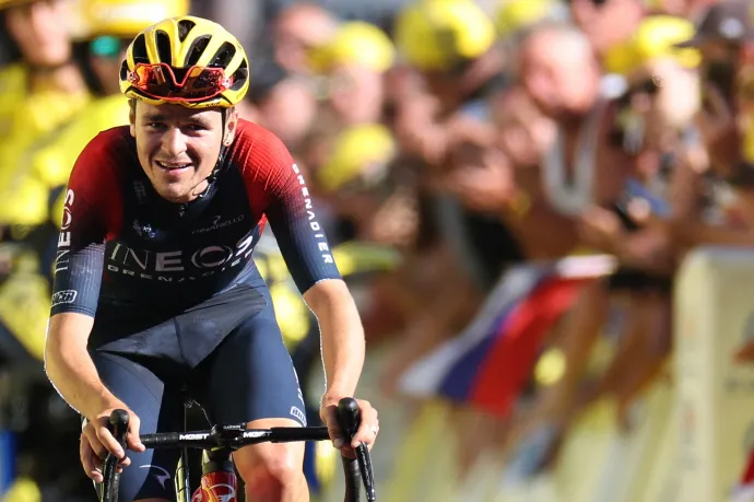 Élete első Tourján megnyerte a királyszakaszt a britek 22 éves szupertehetsége