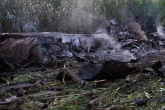 Lezuhant és felrobbant egy lőszereket szállító ukrán repülőgép Görögországban