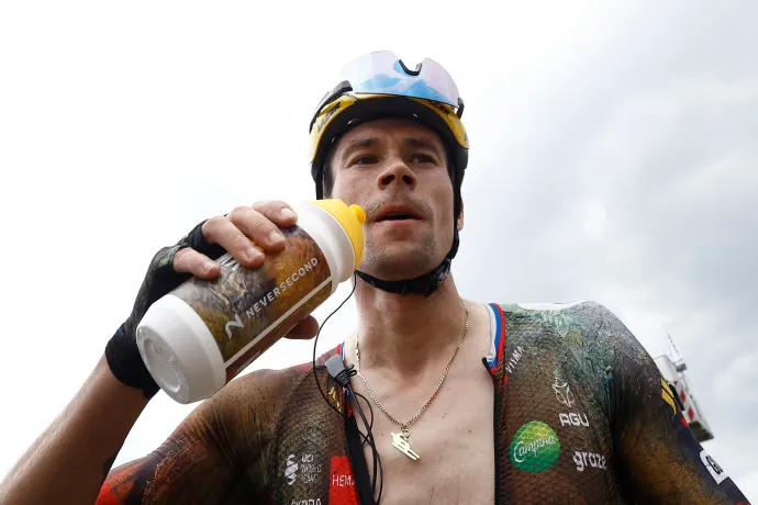 Feladta a Tourt az eredetileg végső győzelemre is esélyes, első héten bukó Roglič