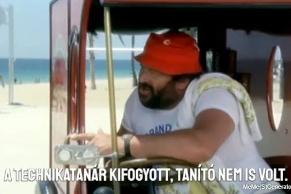 Bud Spencer-mémmel keres tanárt egy budapesti általános iskola