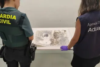 Közel félmillió dollár értékű Picasso-vázlatot foglaltak le az ibizai repülőtéren