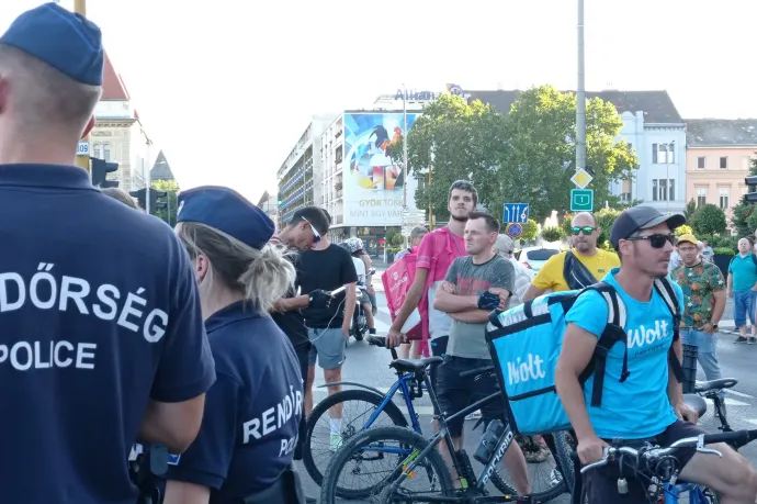 Borkai óta nem volt ekkora tüntetés Győrben