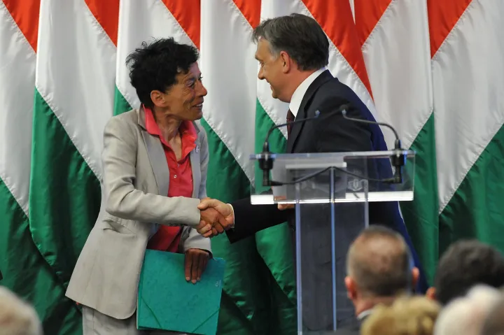 Goebbelshez hasonlította Orbán beszédét és lemondott Hegedüs Zsuzsa miniszterelnöki megbízott