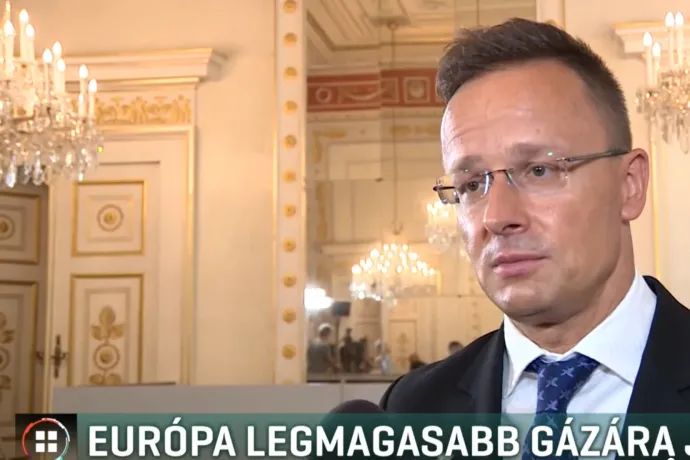 Szijjártó Péter arról, hogy miért lesz drága a gáz, ha eddig olcsó orosz gázról beszéltek: Ami az ország gazdasági erejéből kifér, azt megtesszük