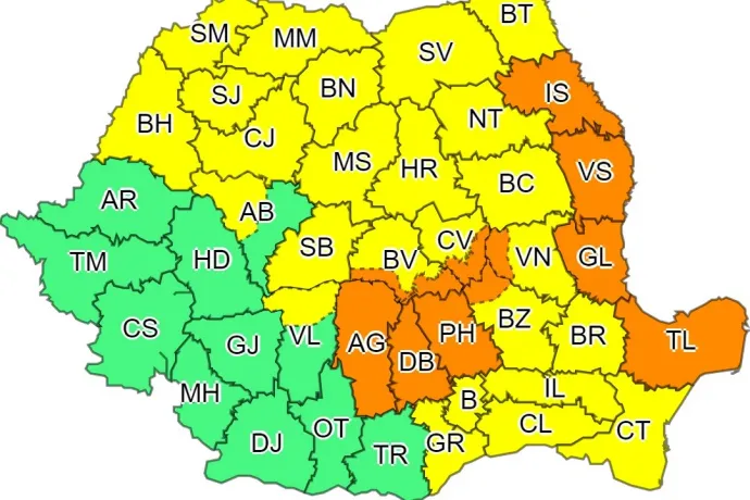 Továbbra is heves esőzésekre, zivatarokra és jégesőre figyelmeztetnek a meteorológusok