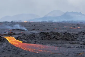 Durva vulkánkitöréses időszakot várnak Izlandon a szakértők
