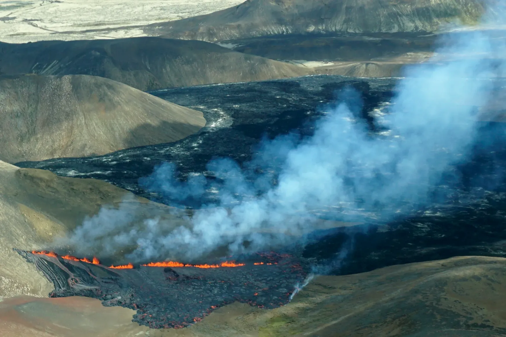 Kitört a Fagradalsfjall vulkán Izlandon, nem messze a fővárostól