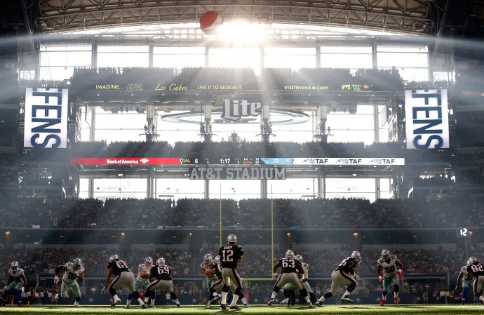 A Dallas Cowboys egyik nagy értéke a több mint 100 ezer férőhelyes stadionja – Fotó: Christian Petersen / Getty Images