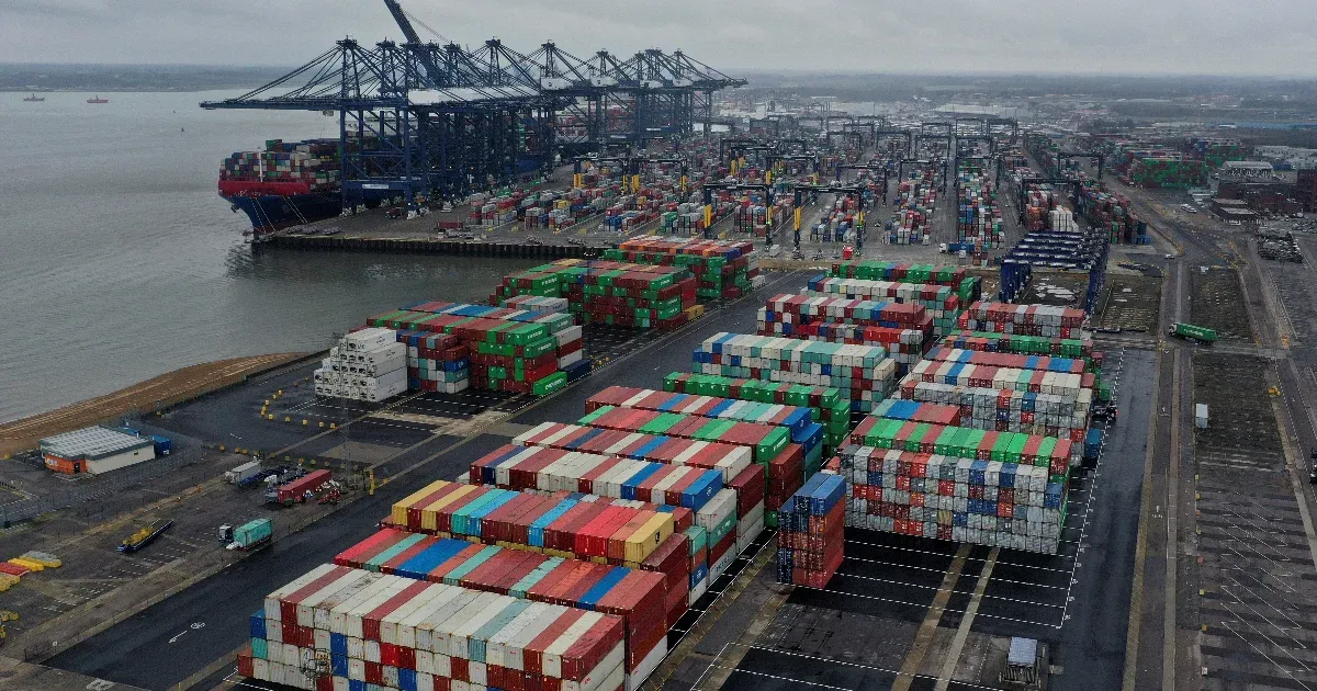 Workers at the UK’s largest container port may go on strike