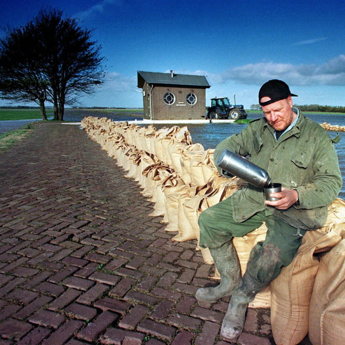 Épp a szárazság miatt fenyegeti árvíz Hollandiát