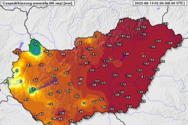 OMSZ: Tragikus az aszályhelyzet