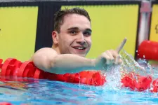 After 3 golds and 2 silvers, Kristóf Milák celebrates simply