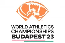 A Szabadság-szobrot idézi a budapesti atlétikai világbajnokság logója