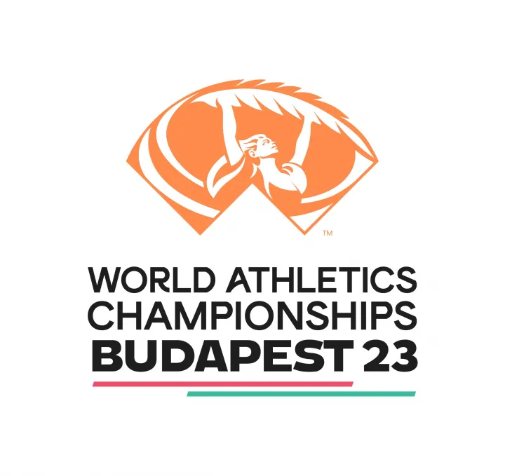 A budapesti atlétikai világbajnokság logója 