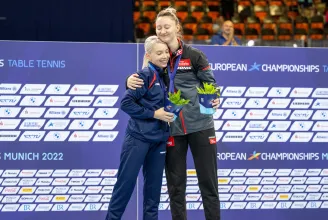 Aranyérmes Szőcs Bernadette és Sofia Polcanova a müncheni multisport Európa-bajnokságon