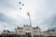 Légi parádé nem volt, de azért elhúzott három Gripen Budapest felett