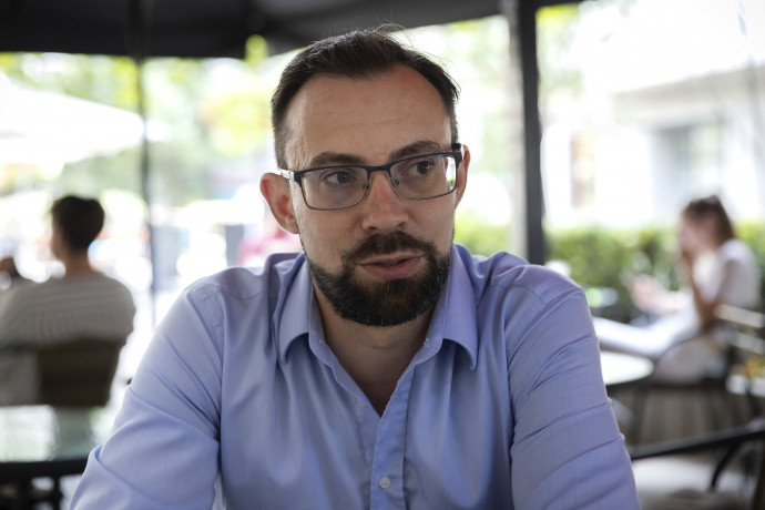 Egeresi Zoltán, az NKE SVKI kutatója. Fotó: Németh Dániel