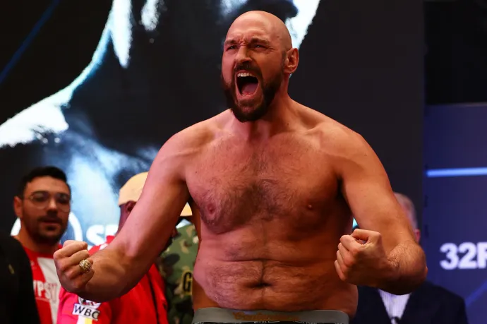 Tyson Fury 243 milliárd forintnyi pénzért még egy bokszmeccsre visszatérne