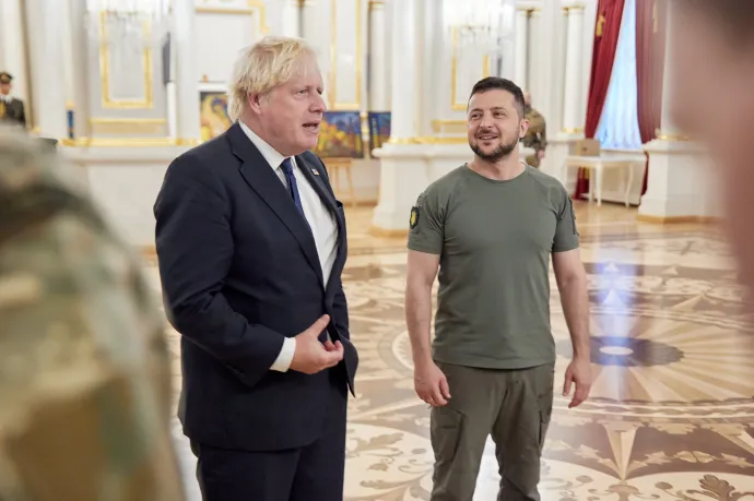 Boris Johnson váratlanul újra Kijevbe ment