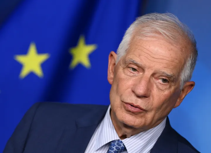 Josep Borrell, az EU külügyi főképviselője – Fotó: John Thys / AFP