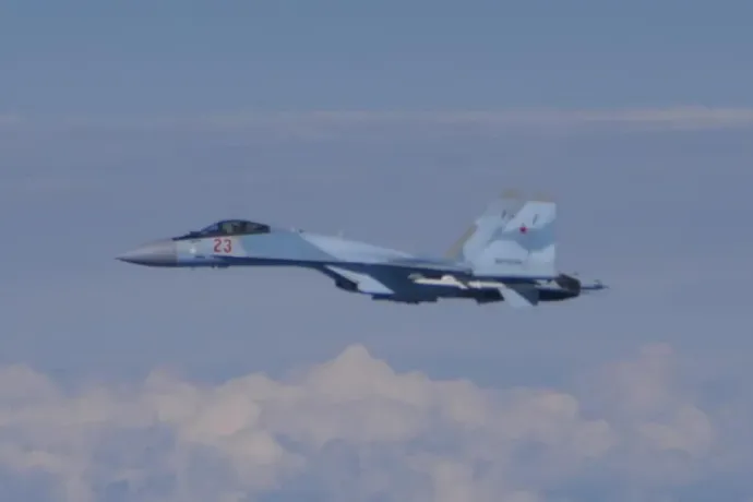 Riasztották a magyar Gripeneket, orosz vadászgépeket fogtak el a Balti-tenger felett
