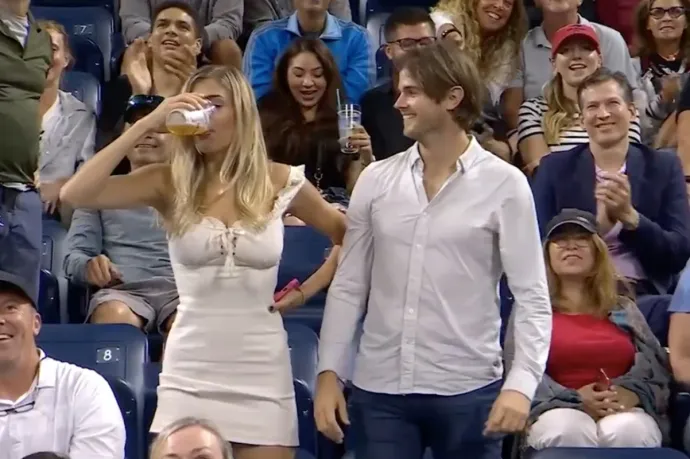Újra lecsapott a US Open híres sörivója: Hiányoztatok, srácok!