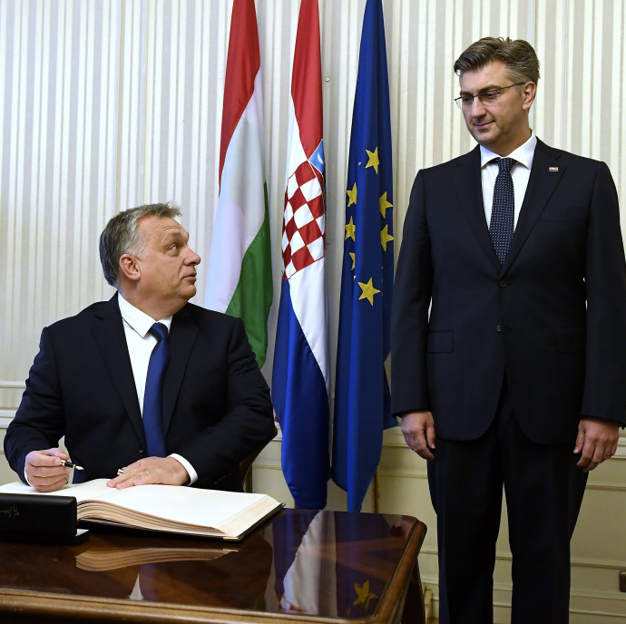 Konfliktusba került Orbán Viktorral egy óriáscég felvásárlása miatt a horvát kormányfő egy helyi lap szerint