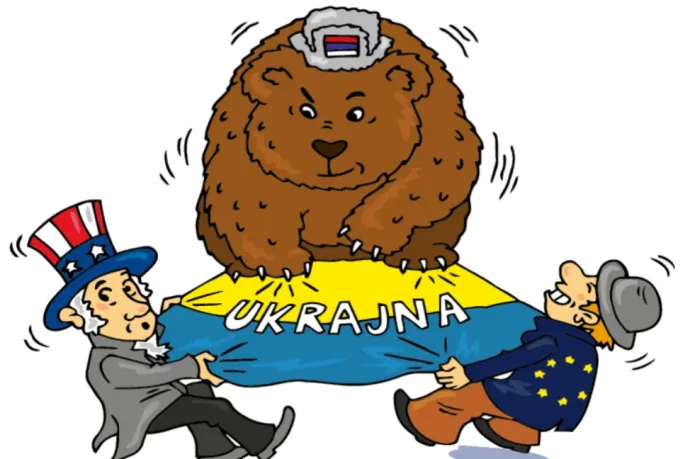 Na, kié legyen Ukrajna, kedves gyerekek? Avagy íme Putyin kedvenc magyar tananyaga