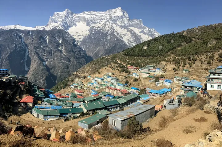 Namche Bazaar – Fotó: Tenczer Gábor / Telex