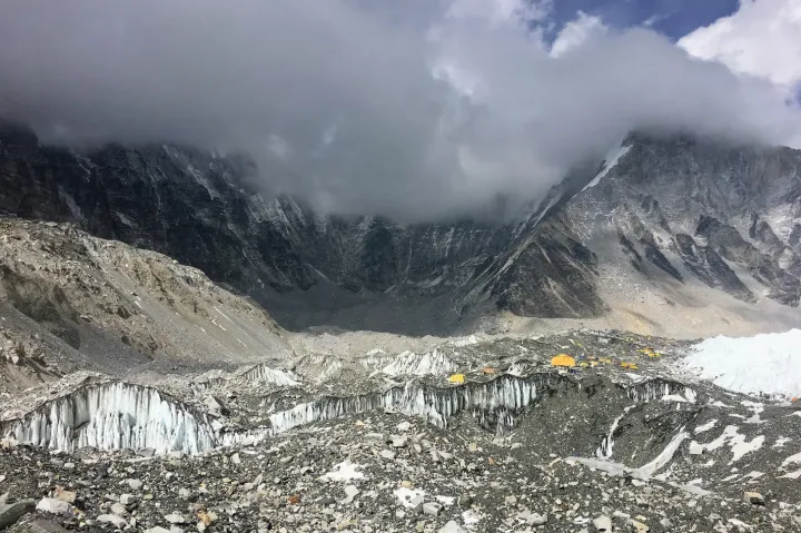 Az Everest Base Camp – Fotó: Tenczer Gábor / Telex