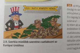Propaganda in the geography book, part 2: NATO and the USA are to blame for the Yugoslav wars