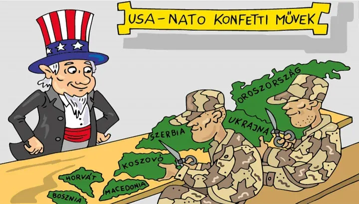 "USA-NATO CONFETTI FACTORY" – Source: National Public Education Platform
